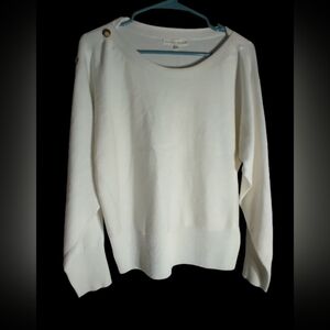 NWT Madison + Hudson white sweater
